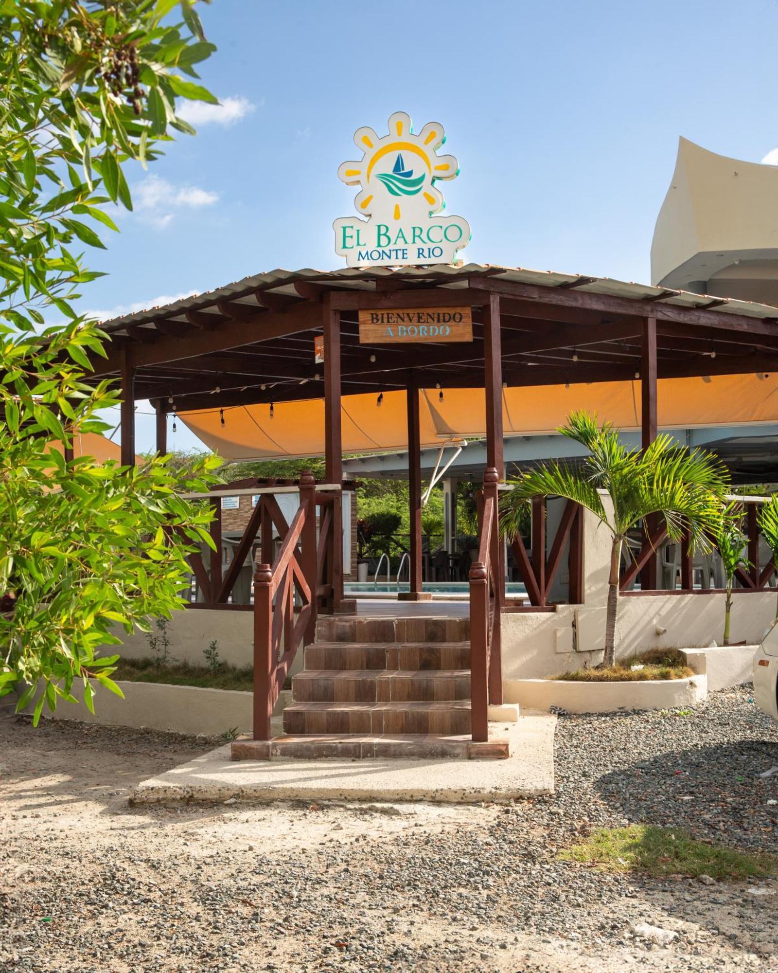 Hotel El Barco Compostela de Azua Eksteriør billede